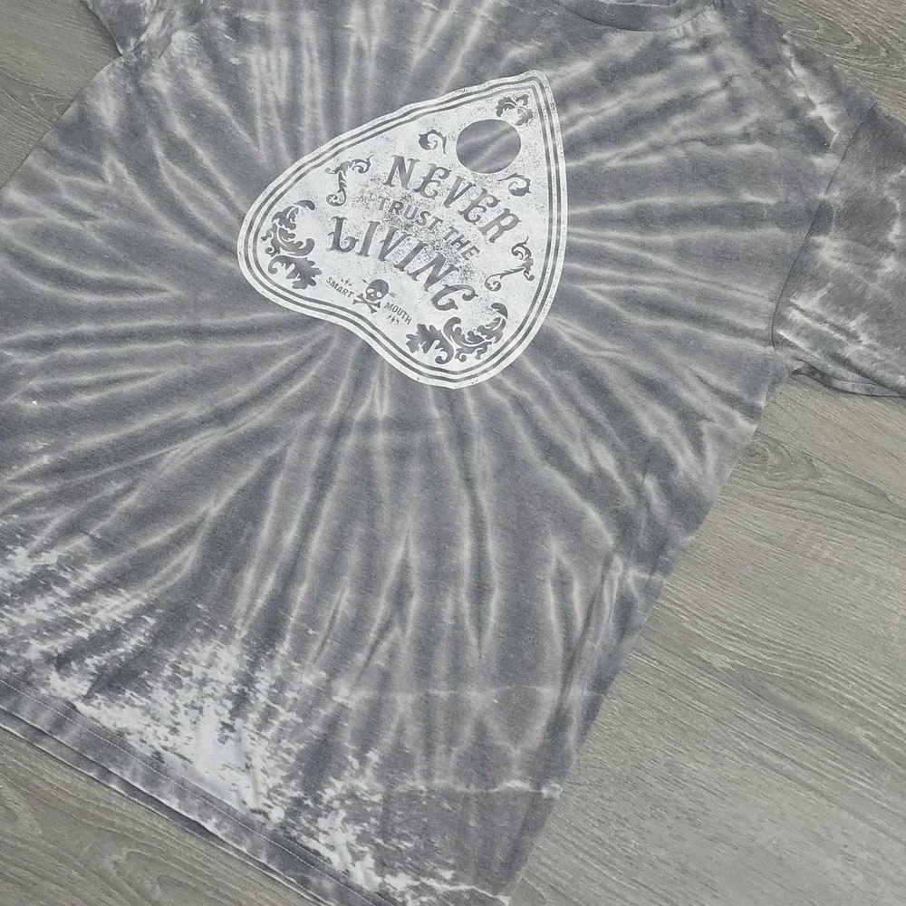 VTG Y2K‎ Ouija Board Planchette Never Trust The Living Colortone Tye Dye Large